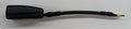 Side view of 30cm seatbelt buckle flexible stalk