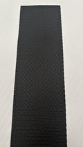 Black euro style seatbelt webbing
