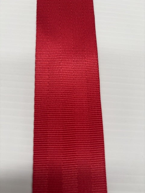 Red Seatbelt Webbing