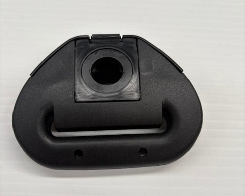 black plastic seatbelt anchor rear view picture