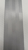 Silver seatbelt material seatbelt webbing