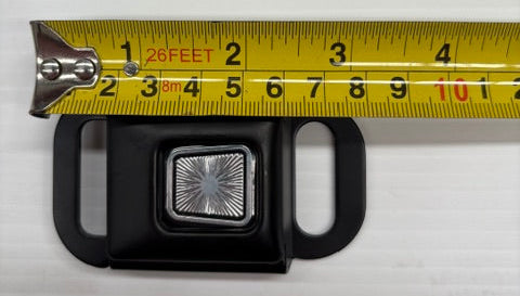 Classic vintage seatbelt buckle